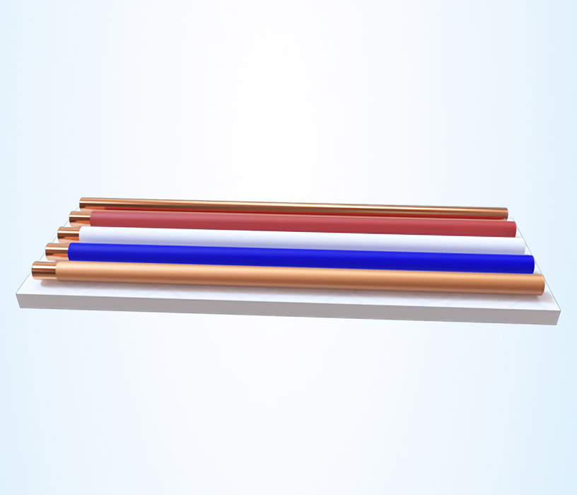 Floor heating pipe